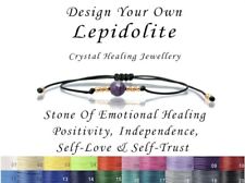 Lepidolite Healing Bracelet Anklet Natural Crystal Gemstone Healing Bracelet