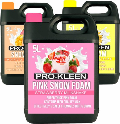 Prokleen snow foam coloured - snow,