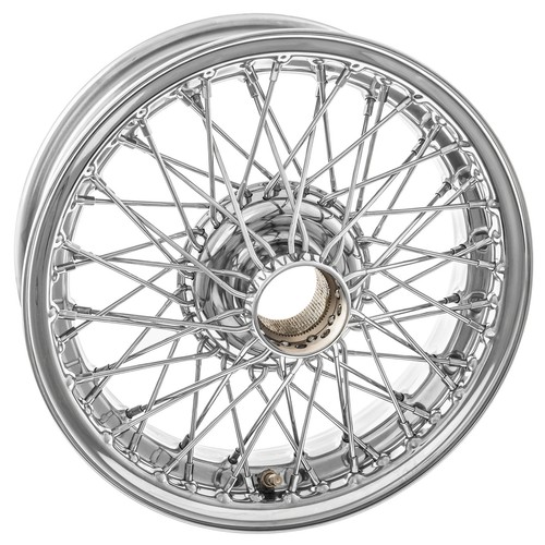 Wire wheel chrome 60 - 4.5",