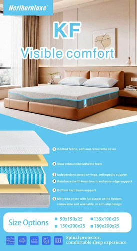 Luxury hybrid mattress - luxury, 3000