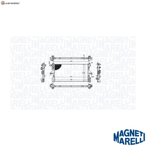 Radiator engine cooling - radiator,
