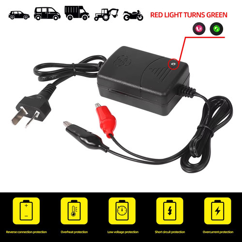 Car battery charger - charger, volt