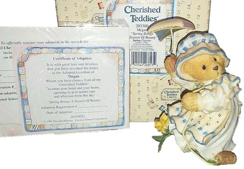 Cherished teddies bear - cherished,