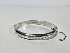 Vintage 925 Silver Hinged