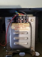 RS 200VA Enclosed Isolating transformer 230v - 230v in ventilated steel case