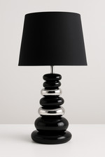 SILVER BLACK PEBBLE PETRA