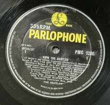 BEATLES UK LP 1963 original