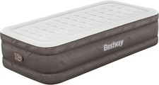 Airbed Mattress w/ Built-In AC Pump Bestway Fortech 1.91m Inflatable Indoor Twin