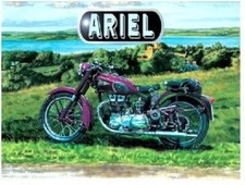 Ariel Motorcycles Metal Sign