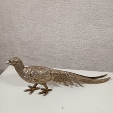 Phesant Hen Metal Figure Ornament Free Standing Vintage/Retro Rare UK Seller