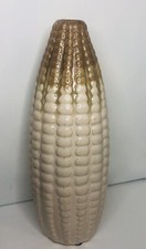 Vtg 1980s Ceramic Ombré Brown