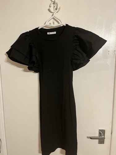 Zara black dress - zara, with
