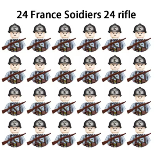 Custom lego france - france, army