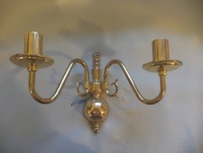 Vintage brass two arm - ,
