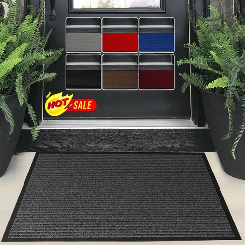 Rubber backed door mat non - mat,