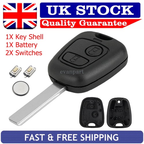 Button key fob case shell - button,