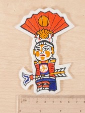 Japanese Samurai Warrior Embroidered Iron-On Sew-On Patch Costume Badge