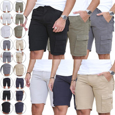 Mens Cargo Shorts Combat Twill