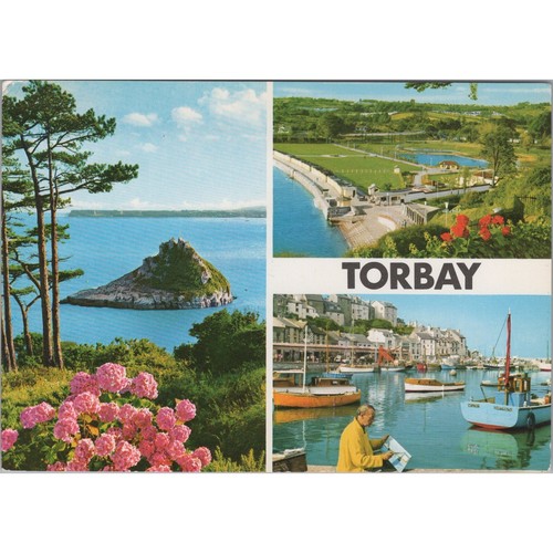 Postcard torbay devon england - torbay,