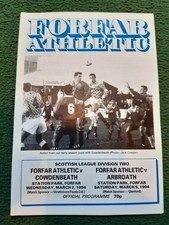 Forfar Athletic v Cowdenbeath