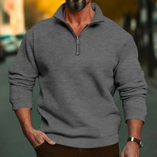Mens Half Zip Fleece Jacket