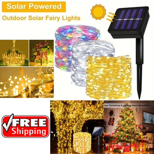 Solar fairy string lights - fairy,