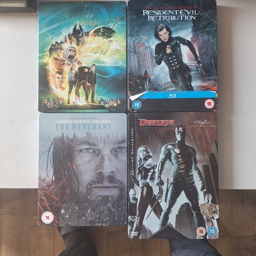 Steelbook blu ray dvd - 4x, movie