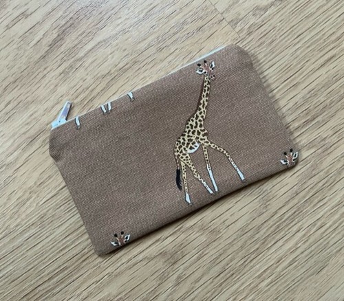 Handmade zipped coin purse - coin,