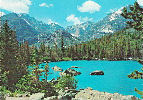Postcard bear lake - co,