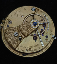 Antique Fusee Pocket Watch