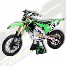 Kawasaki KX450F #3 Eli Tomac Factory Motocross Bike Diecast Model Toy 1:12 NewRa