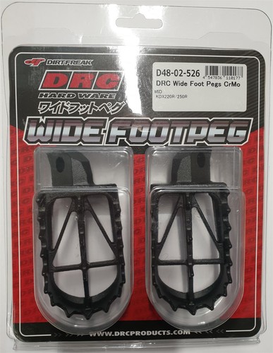 Drc wide foot pegs crmo - foot,