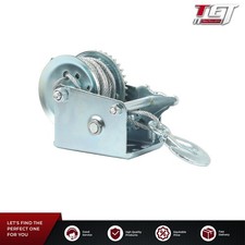 Steel Cable Hand Winch 600 lbs