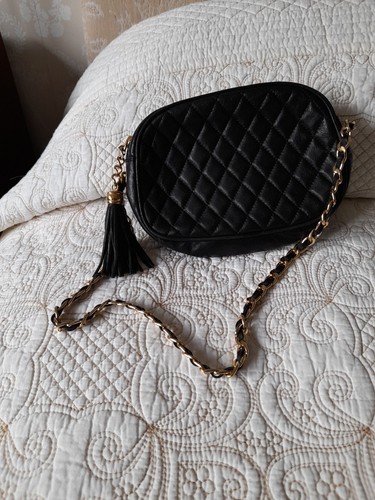 Gorgeous leather quilted small - leather,