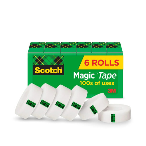 Magic tape refills clear 3 - tape, 3/4