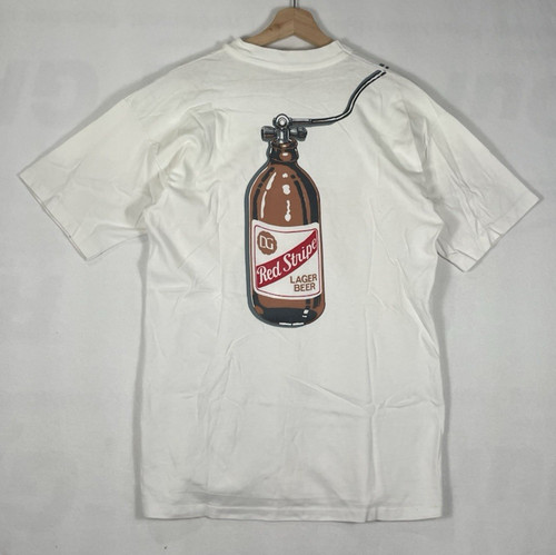 Vintage red stripe - stripe, beer