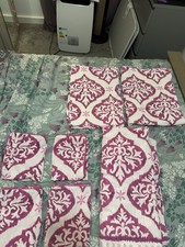 Next King Size Duvet Cover With 4 Pillow Cases And With Matching Curtains