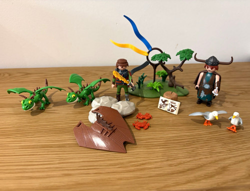 Playmobil viking figures - viking,