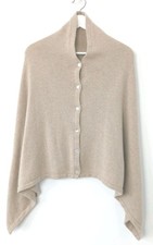 Ladies House Of York 100% Cashmere Shawl Cape Wrap 