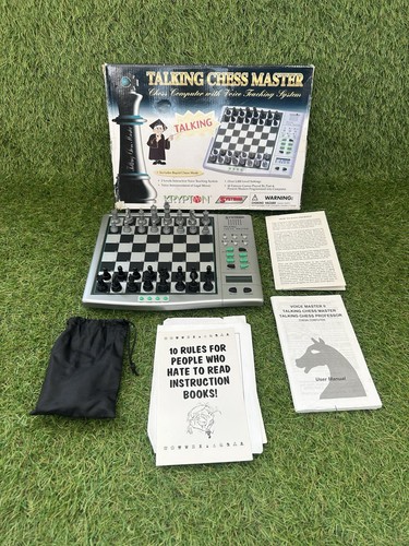 Talking chess master - master,