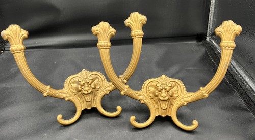 Antique pair hook hat coat - hook,