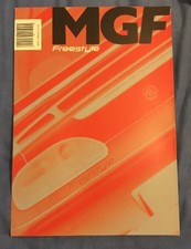 MG MGF Freestyle Limited Edition 2001 UK Market Sales Brochure 1.8i VVC 5686