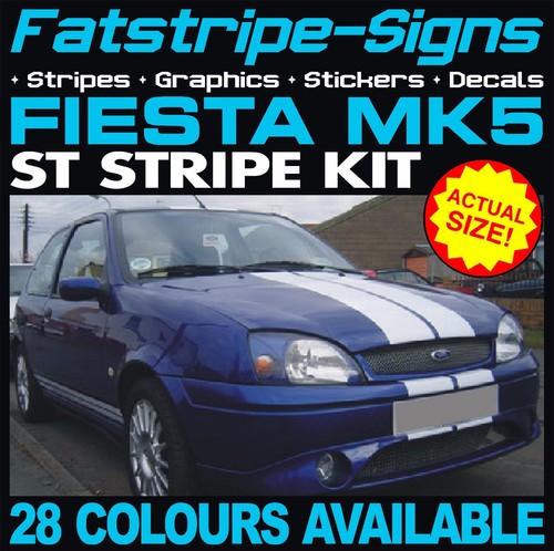 Fits ford fiesta stripes - fiesta, st