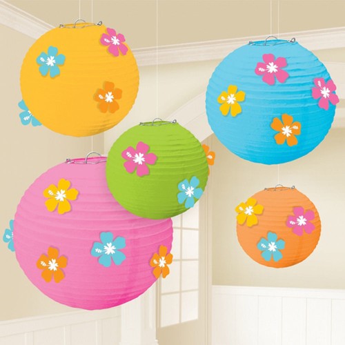Tropical hawaiian lantern - tropical,