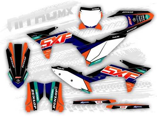Graphics kit fits ktm xc - graphics,