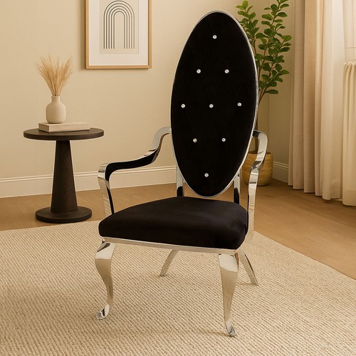 Novara silver baroque - baroque, chair