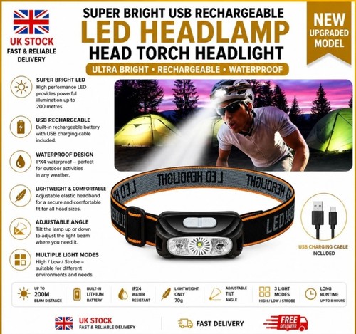 Super bright usb rechargeable - usb,