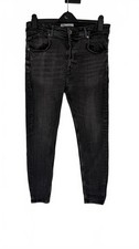 Zara Men’s Black Skinny Jeans W34 L26