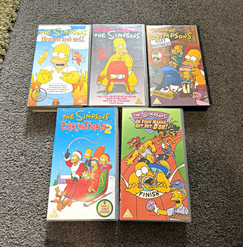 The simpsons vhs bundle - simpsons, –