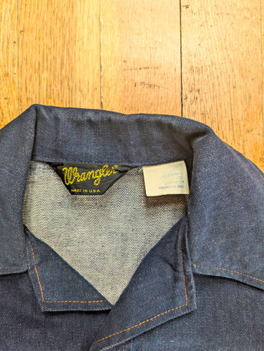 Vintage 70s wrangler denim - vintage,
